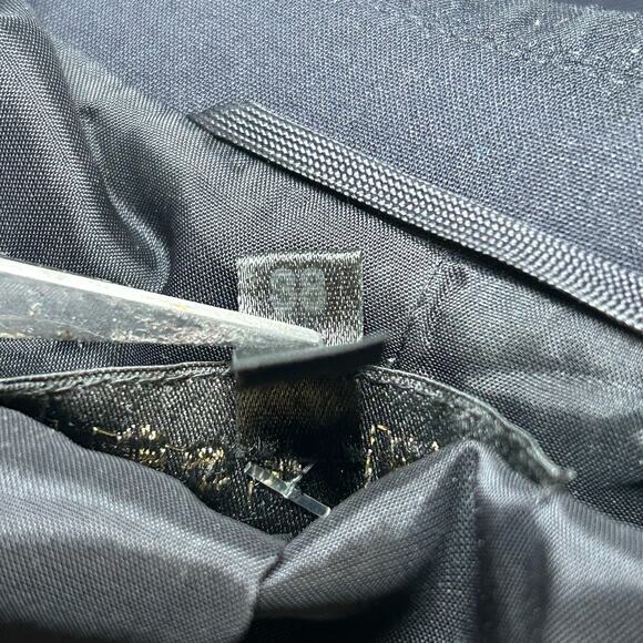 Escada Blazer Black Gold Buttons 2 Button Closure New Wool Jacket 38 Classic - Picture 8 of 9